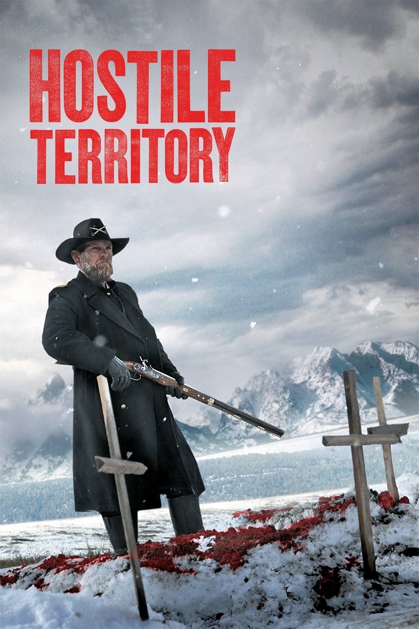 Poster de HOSTILE TERRITORY en inglés