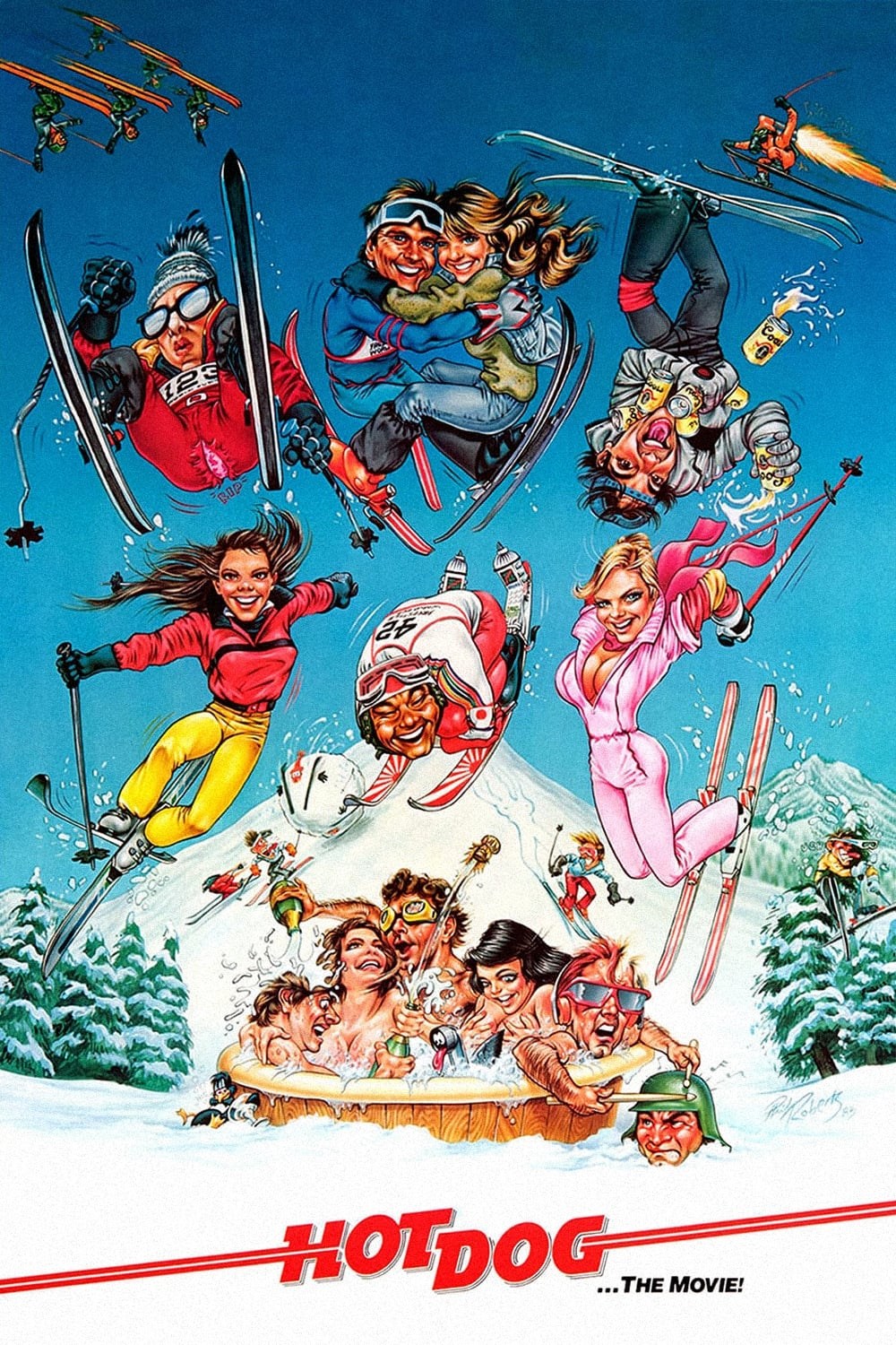 Poster de HOT DOG... LA PELÍCULA en inglés