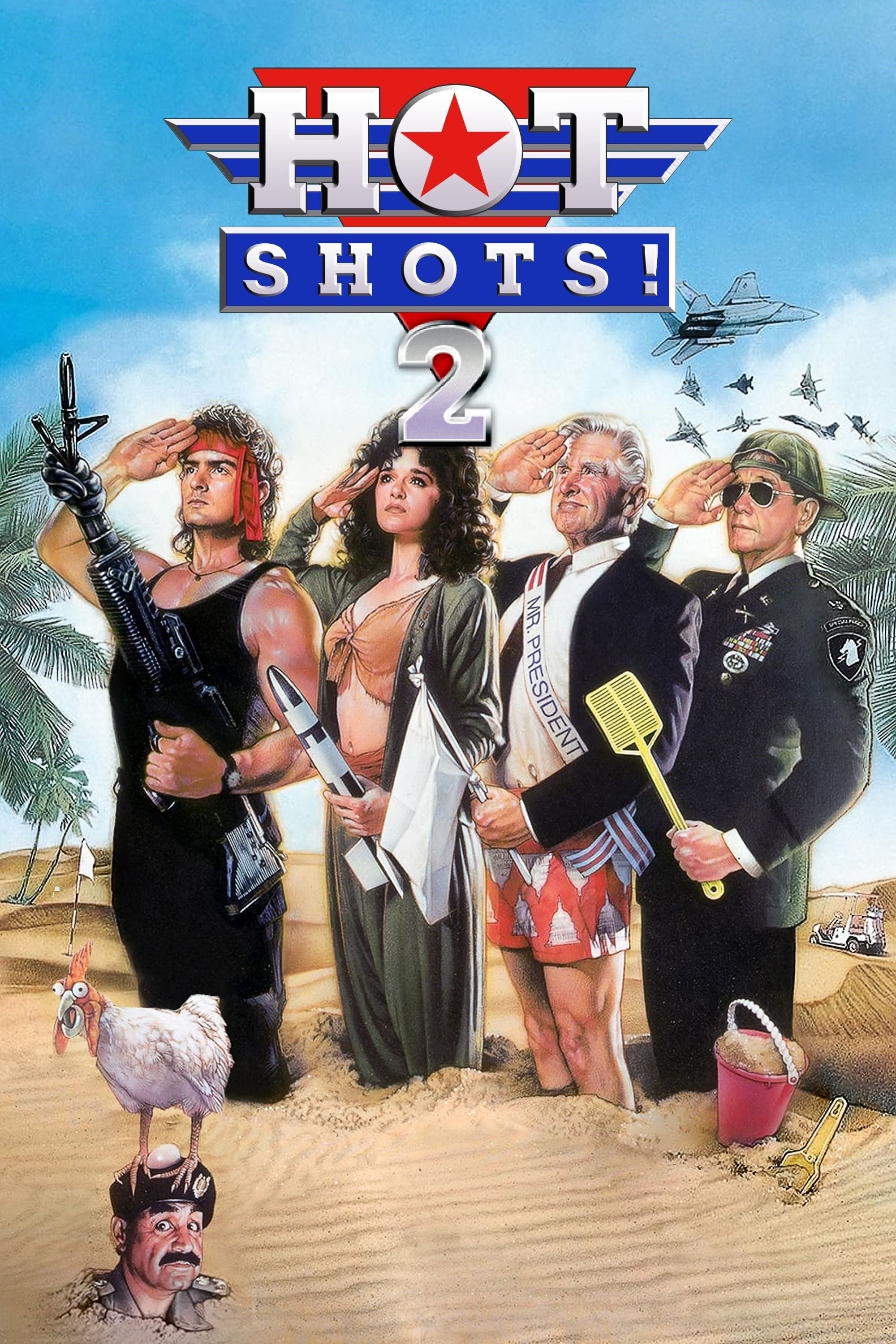 Poster de HOT SHOTS! 2 en español