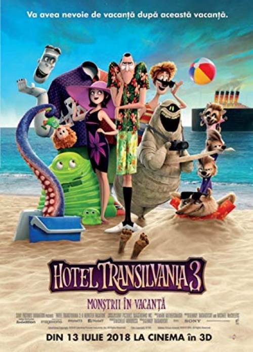 Poster de HOTEL TRANSILVANIA 3: UNAS VACACIONES MONSTRUOSAS