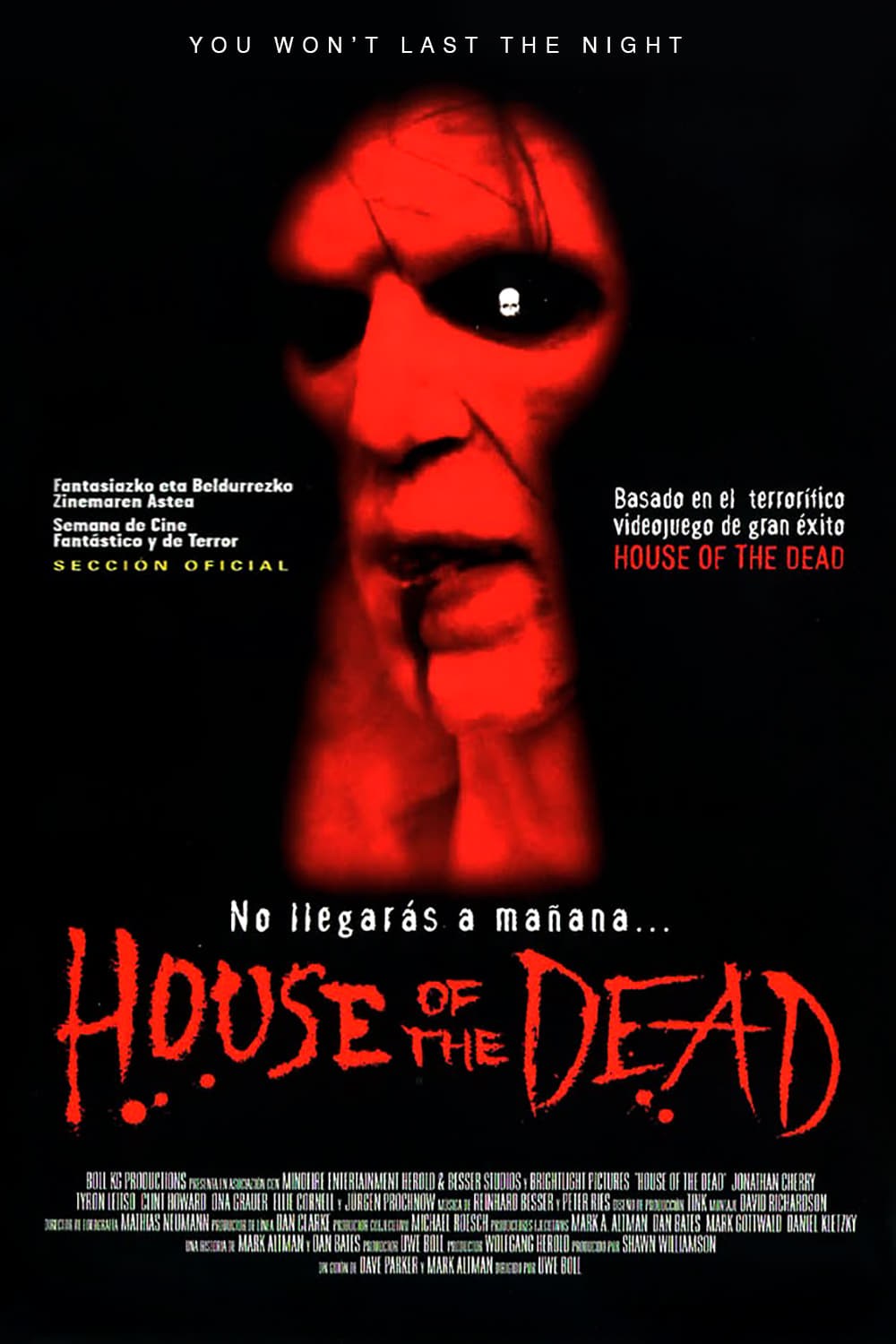 Poster de HOUSE OF THE DEAD en español