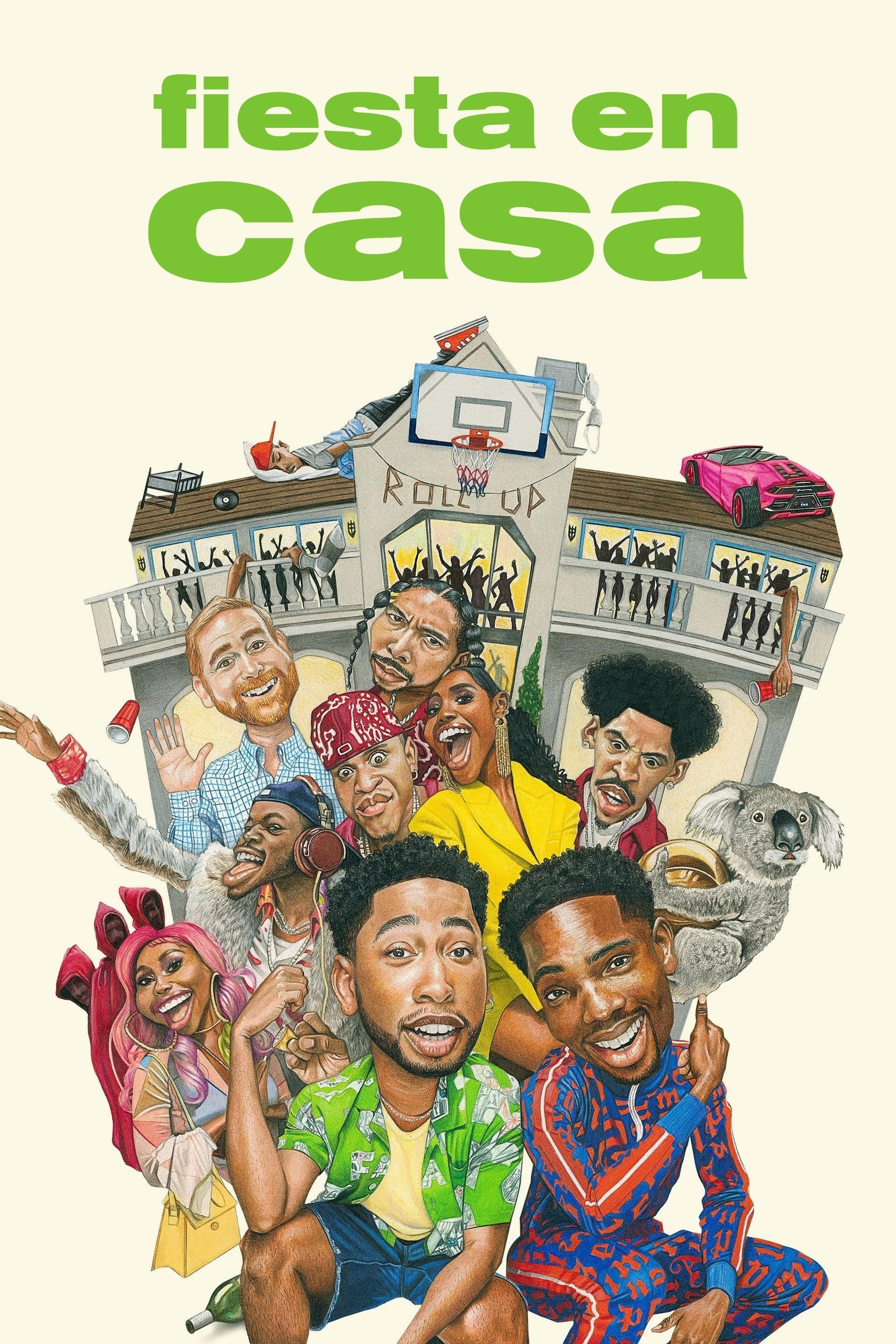 Poster de HOUSE PARTY en español