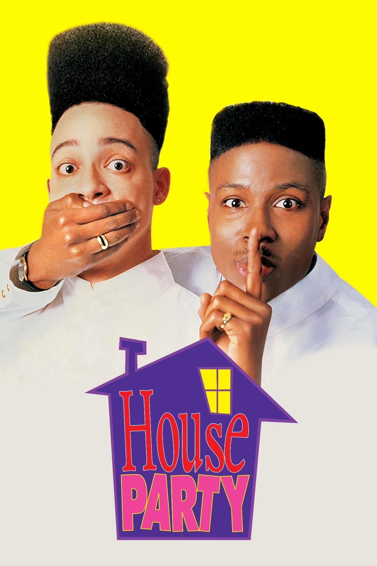 Poster de HOUSE PARTY en inglés