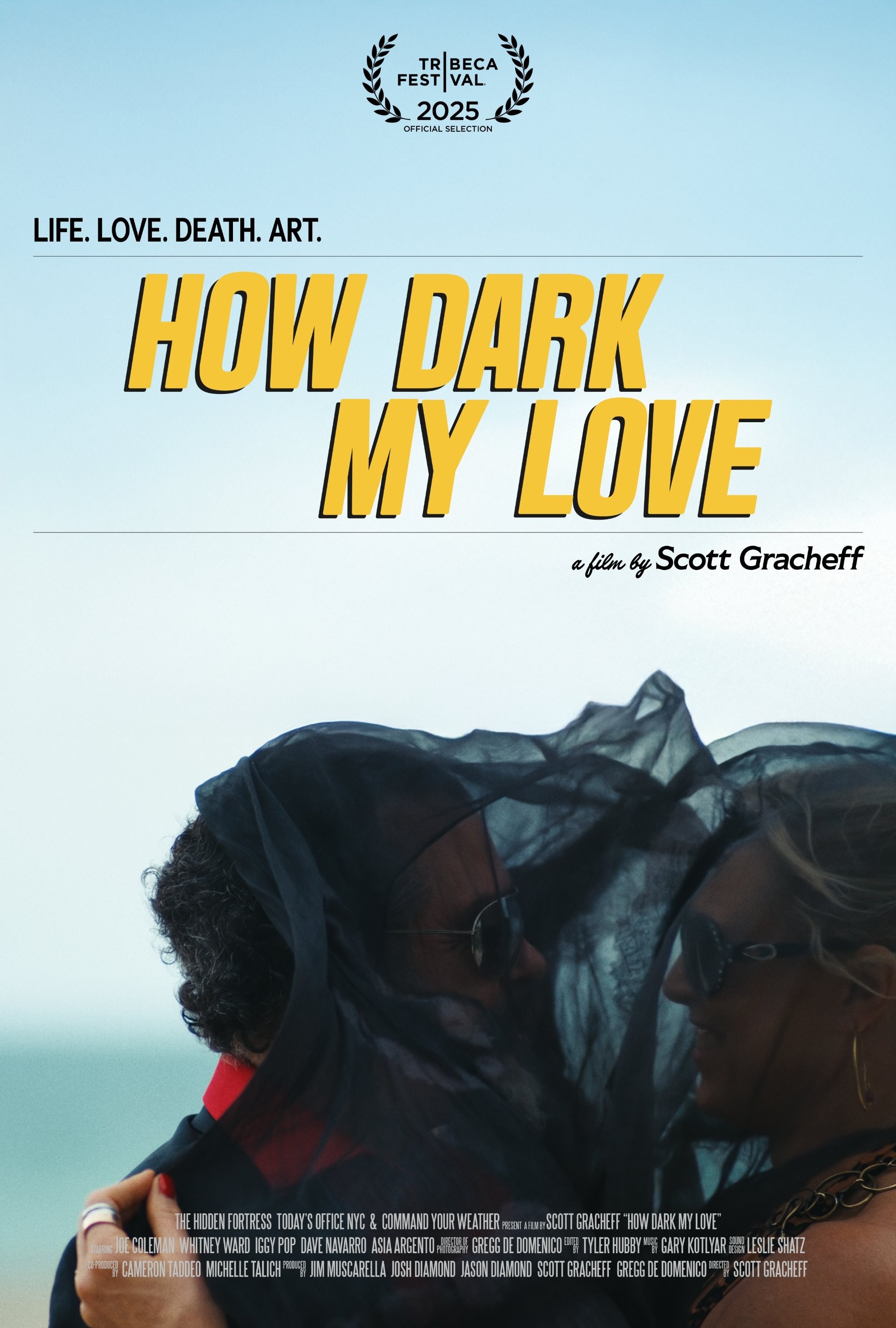 Poster de HOW DARK MY LOVE en inglés