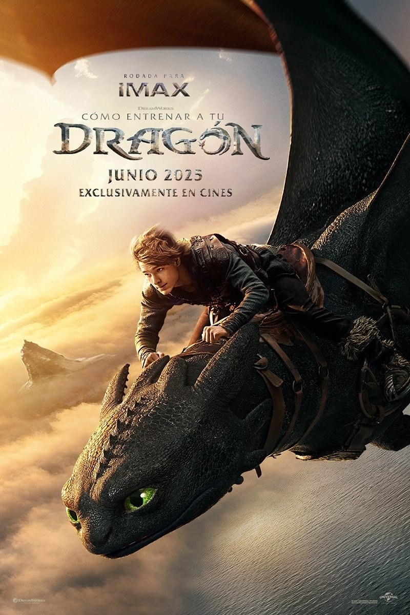 Poster de CÓMO ENTRENAR A TU DRAGÓN en español