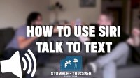 How to use Siri talk to text