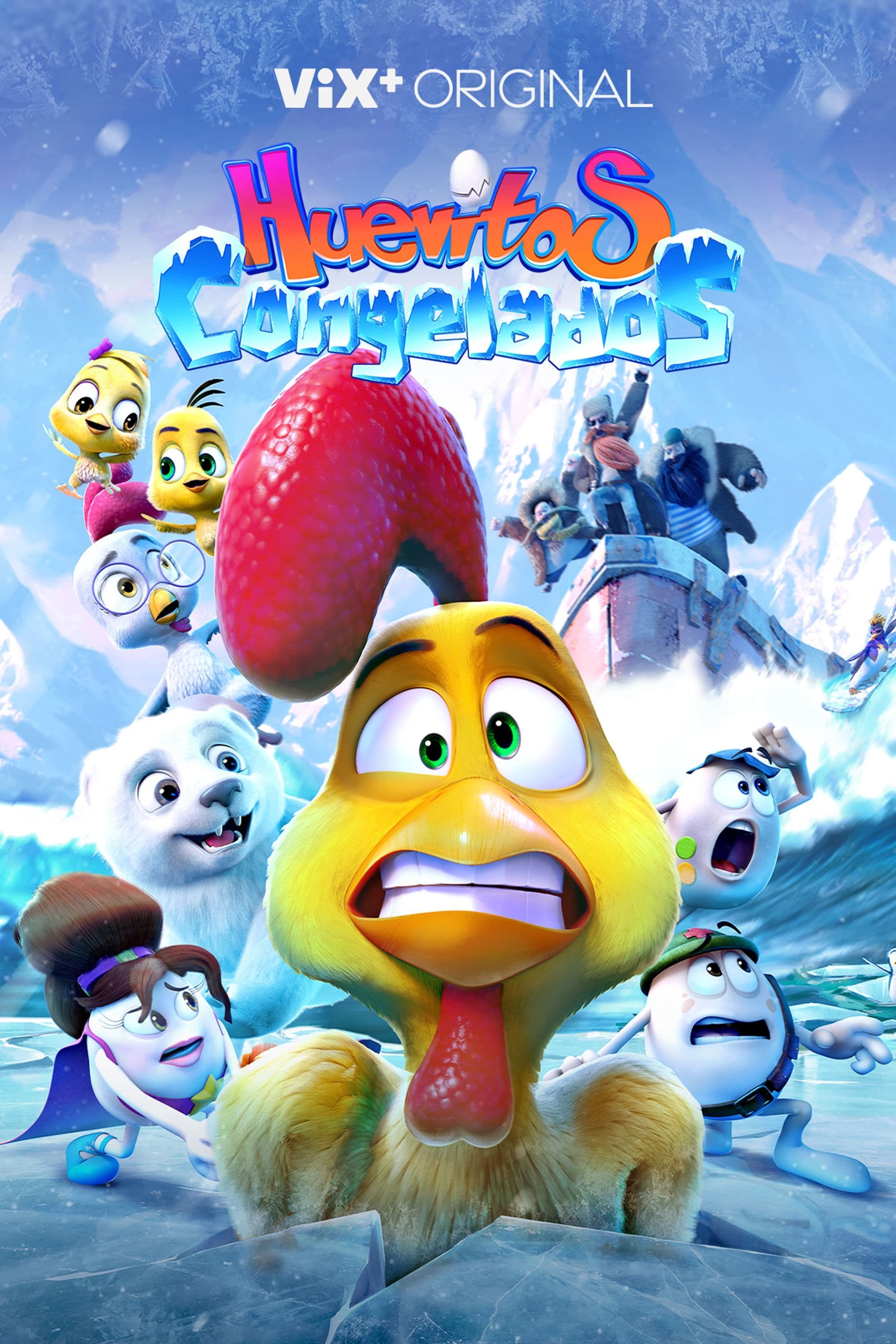 Poster de RESCATE CONGELADO. UNA PELÍCULA DE HUEVOS en español