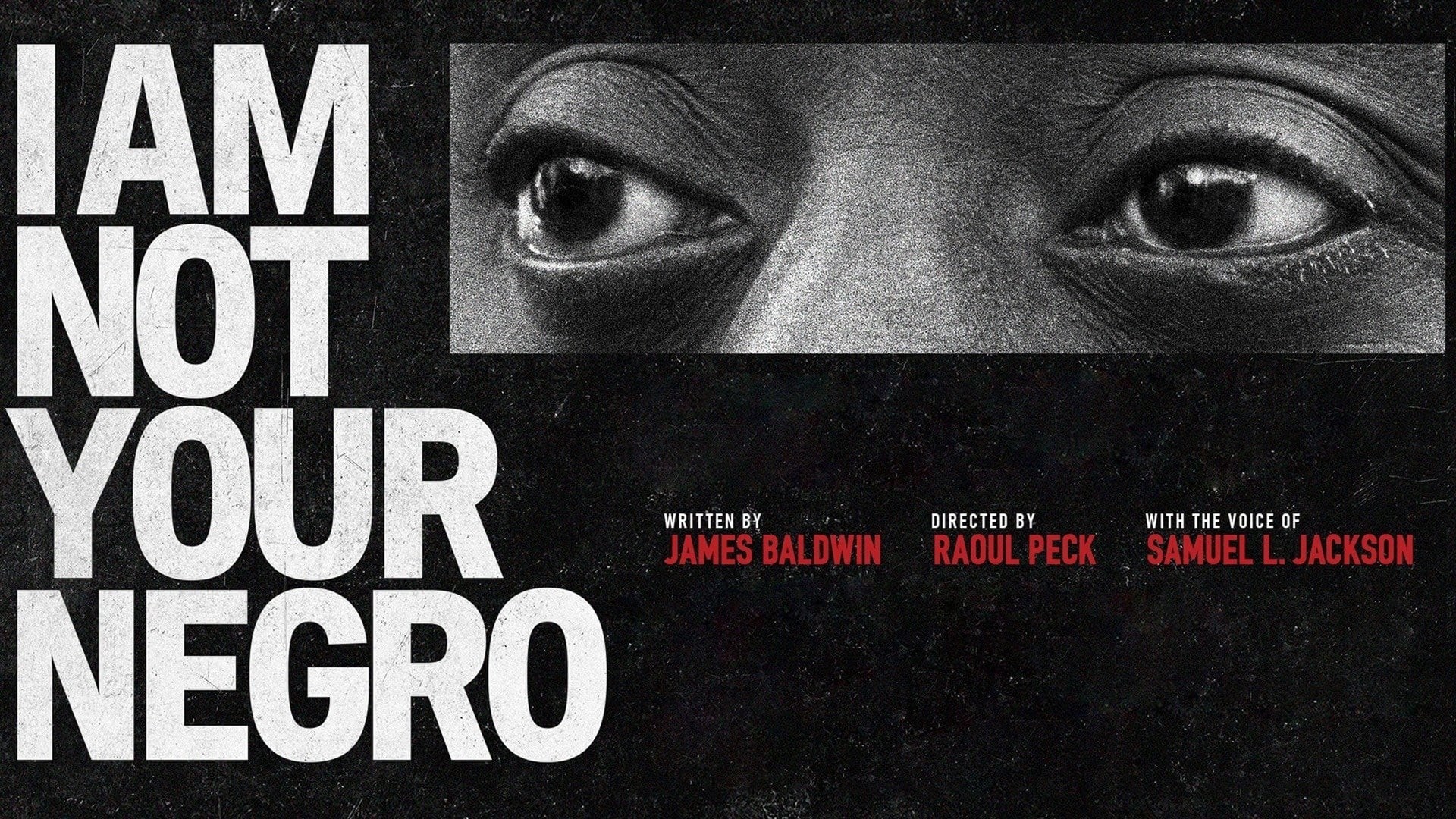 Foto de I AM NOT YOUR NEGRO