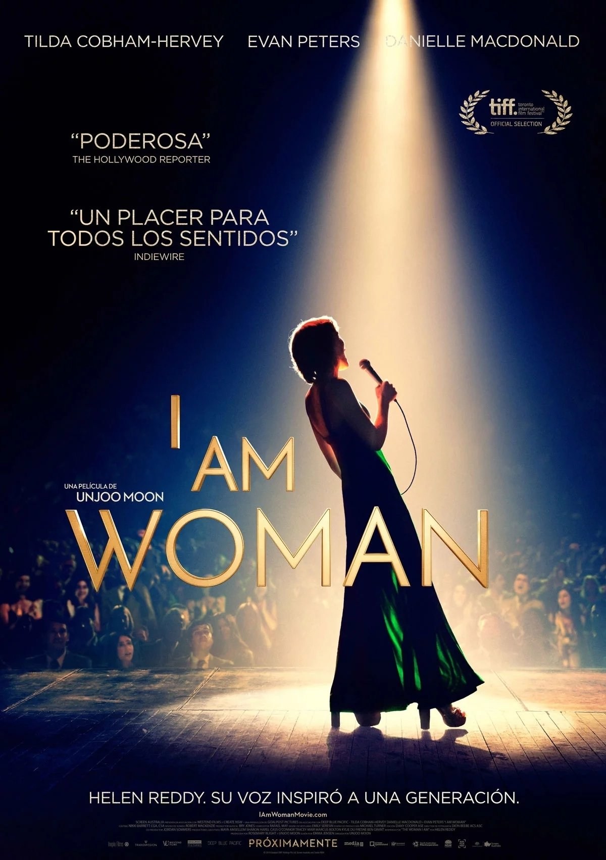 Poster de I AM WOMAN en español