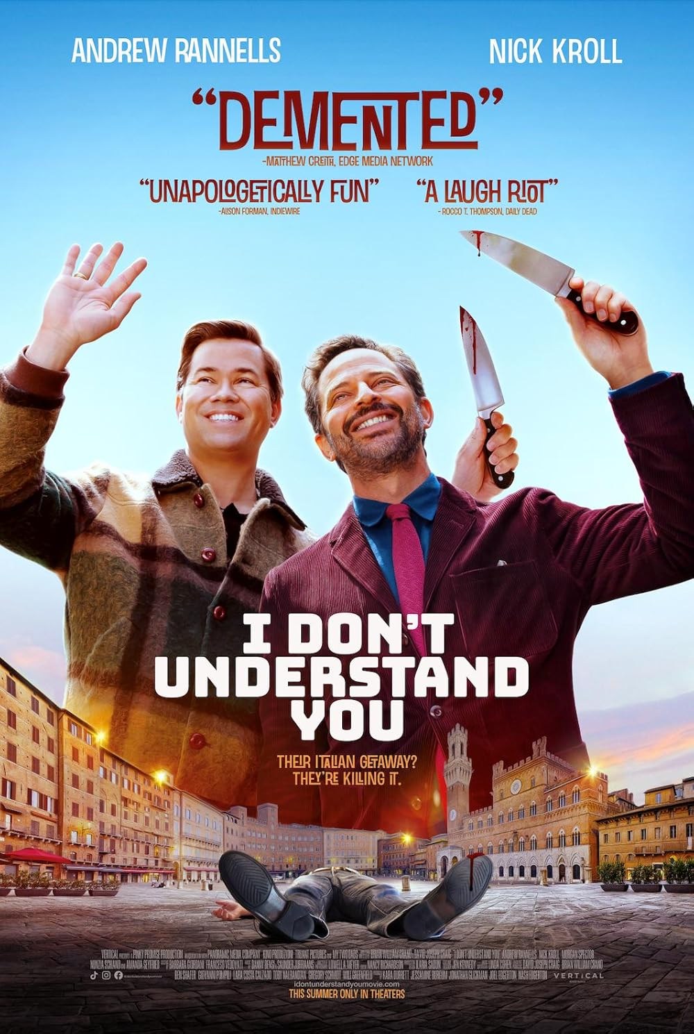 Poster de I DON'T UNDERSTAND YOU