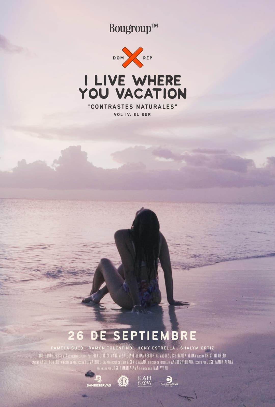 Poster de I LIVE WHERE YOU VACATION, CONTRASTES NATURALES VOL. IV. EL SUR en español