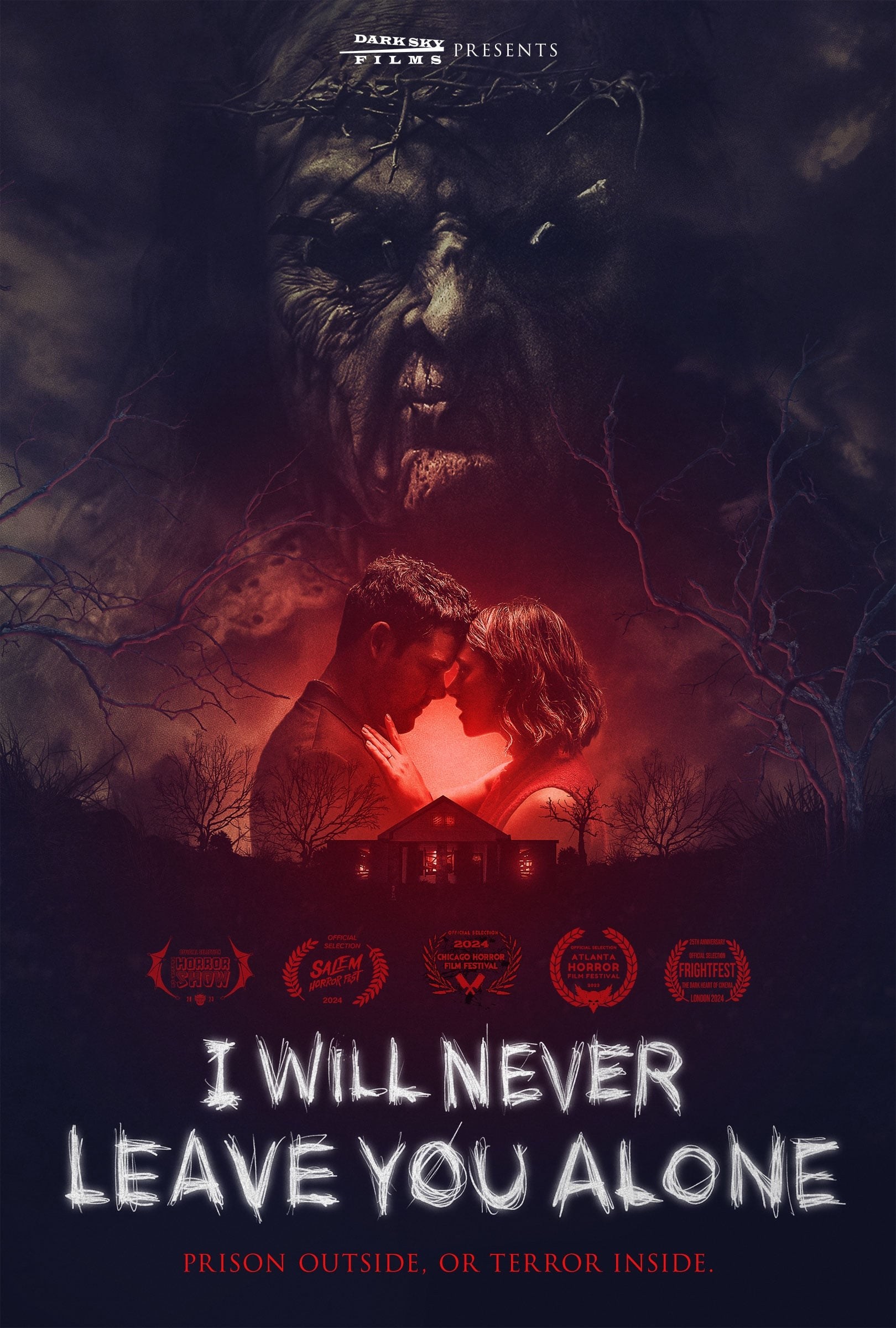 Poster de I WILL NEVER LEAVE YOU ALONE en inglés