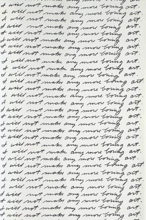Poster de I WILL NOT MAKE ANY MORE BORING ART
