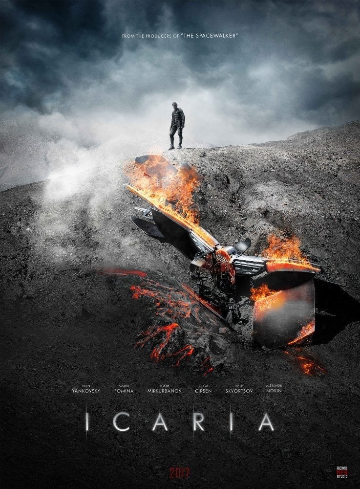 Poster de ИКАРИЯ en inglés