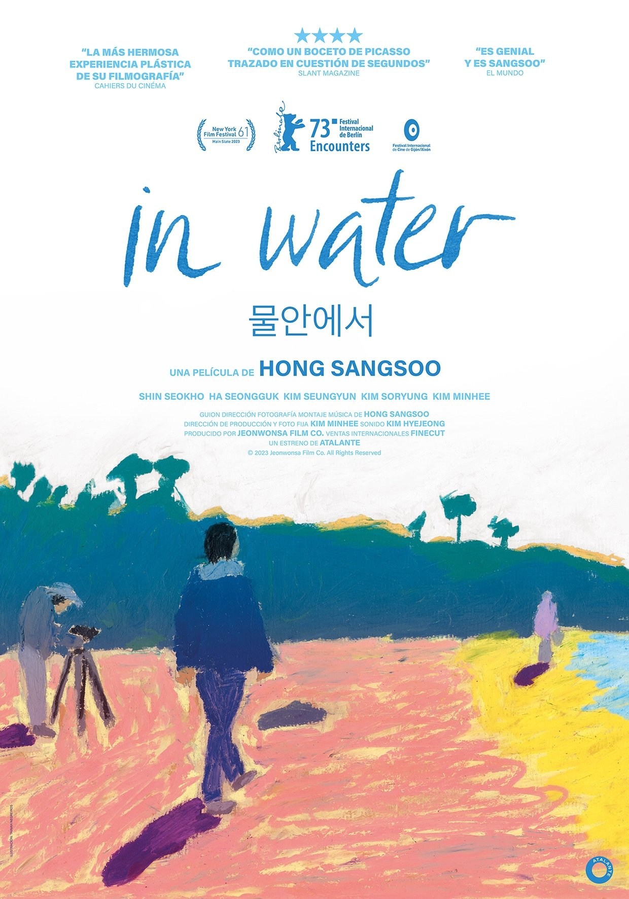 Poster de IN WATER en español