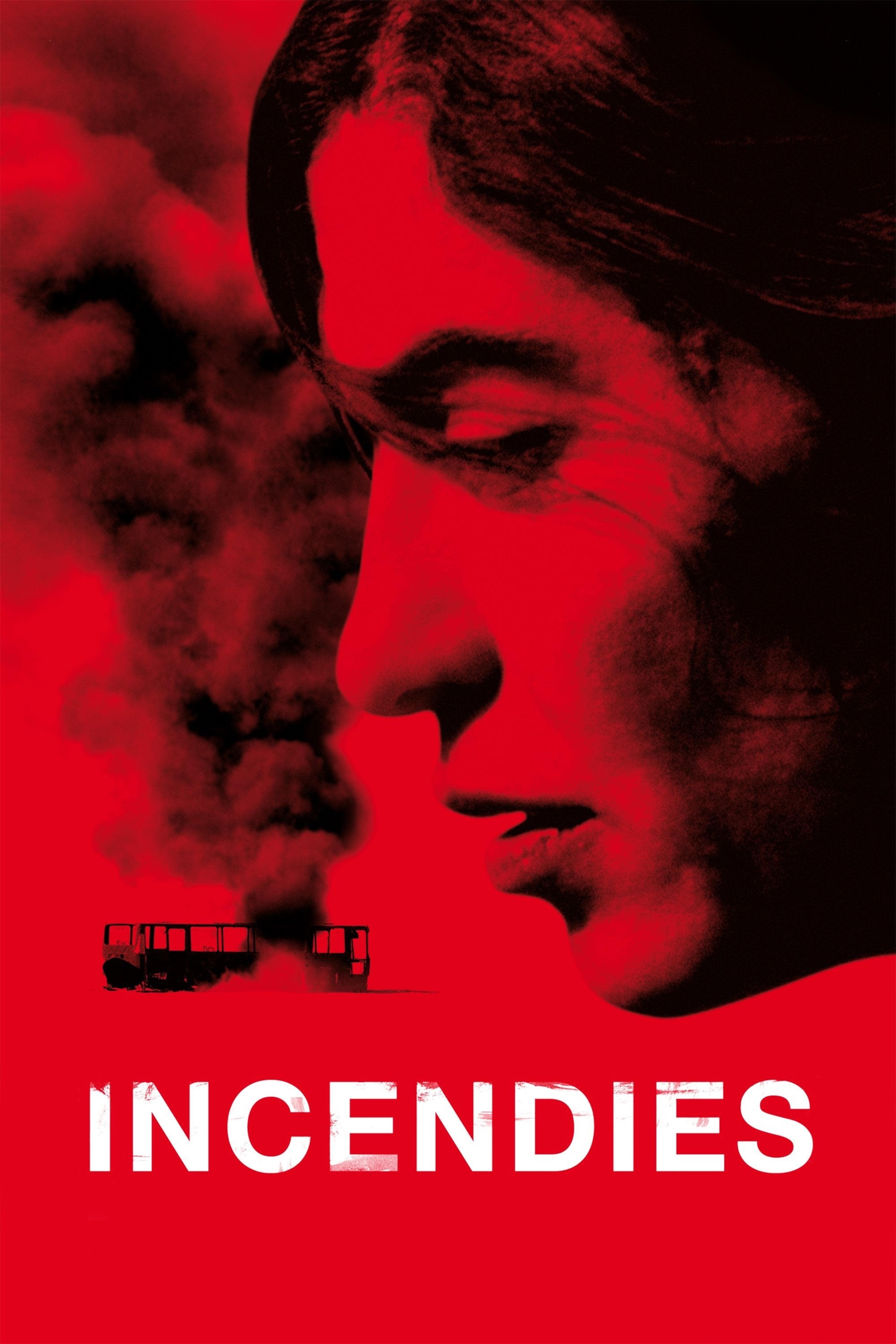 Poster de INCENDIOS en inglés
