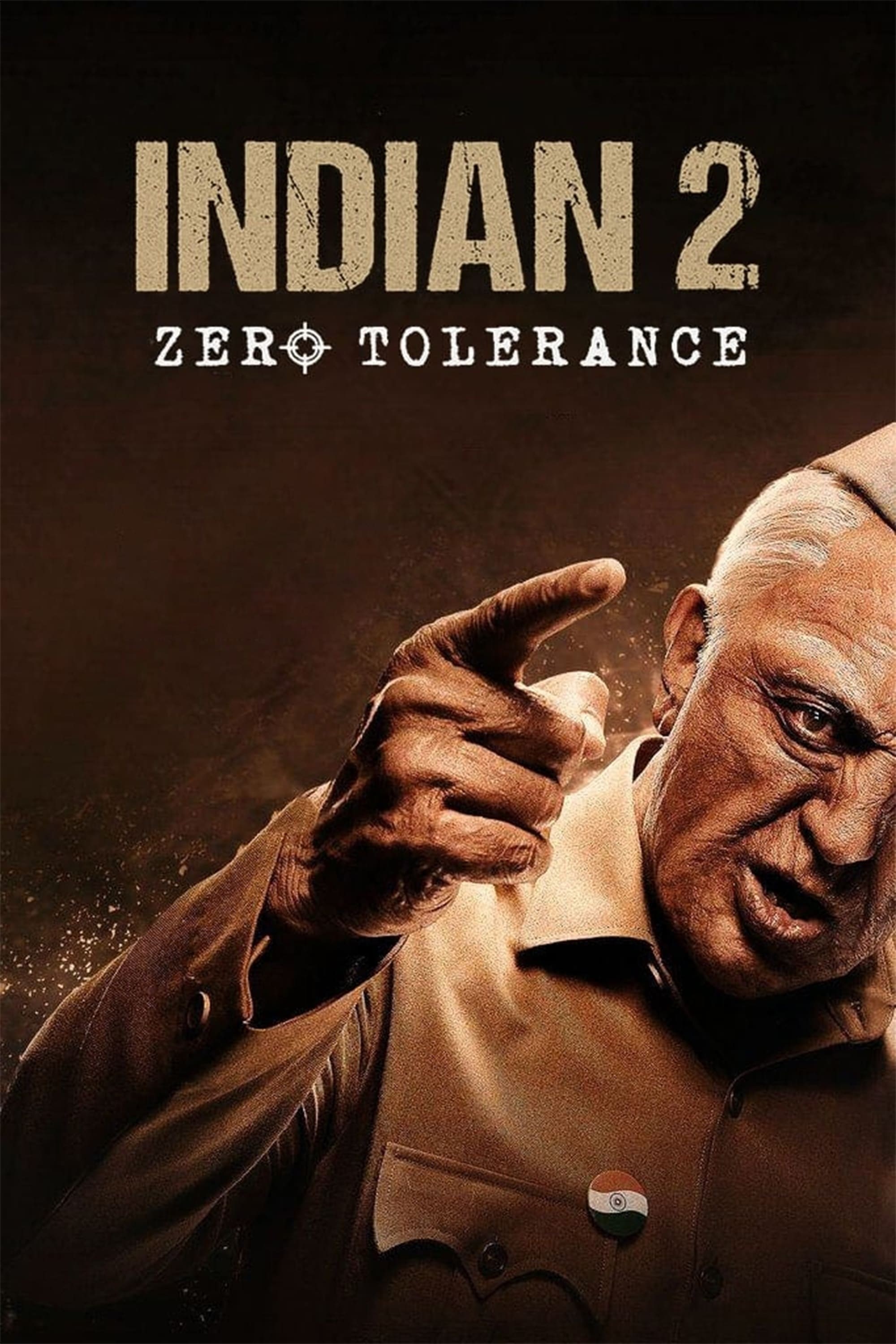Poster de INDIAN 2: ZERO TOLERANCE en inglés