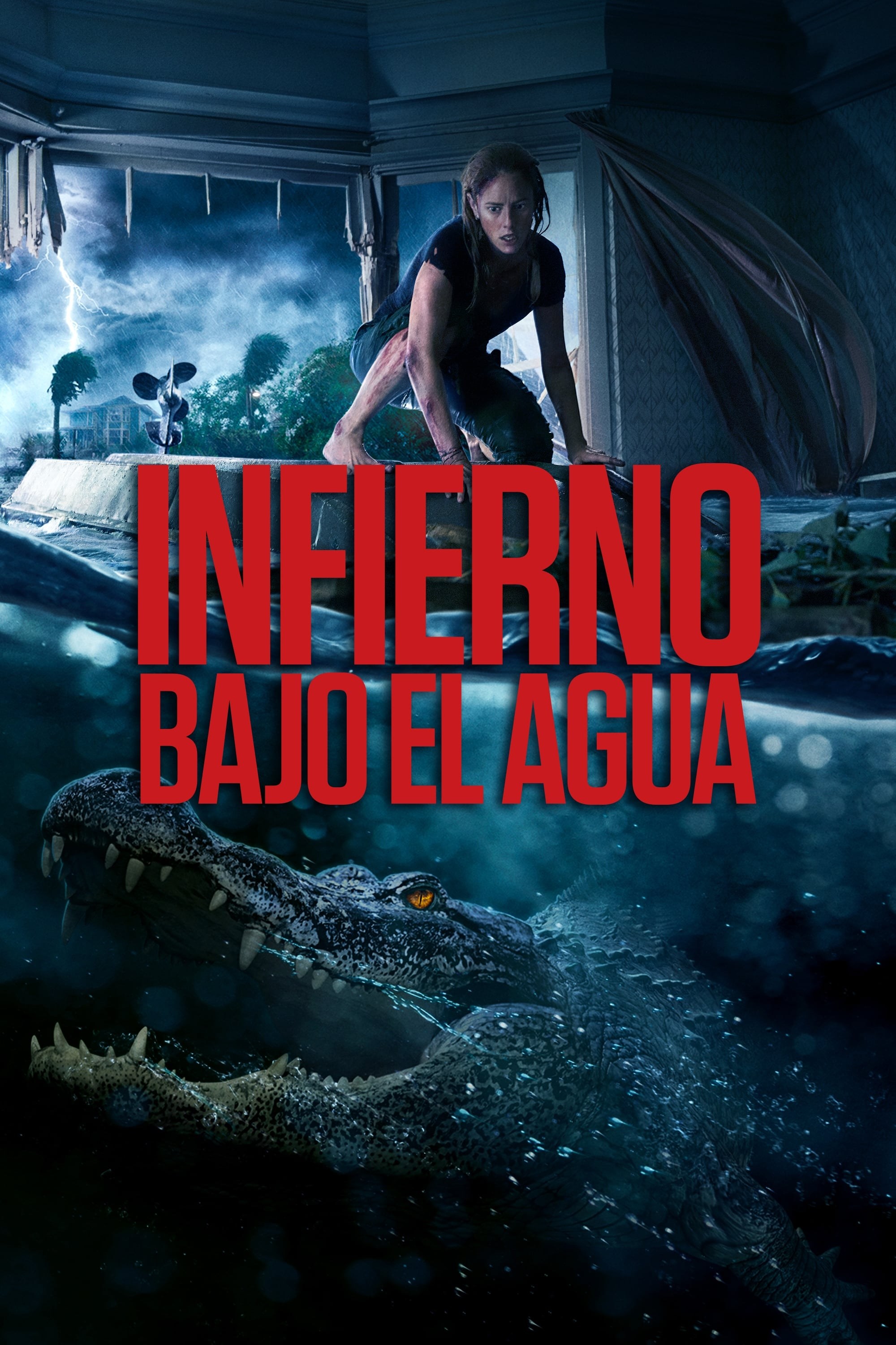 Poster de INFIERNO BAJO EL AGUA en español