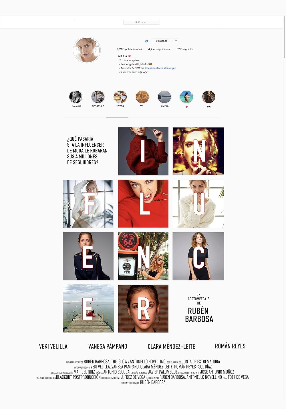 Poster de INFLUENCER