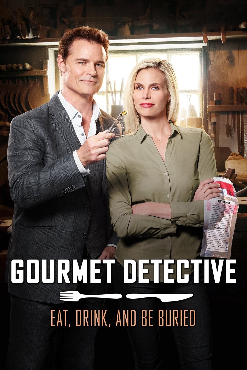 Poster de INSPECTOR GOURMET: COME, BEBE, MUERE en inglés
