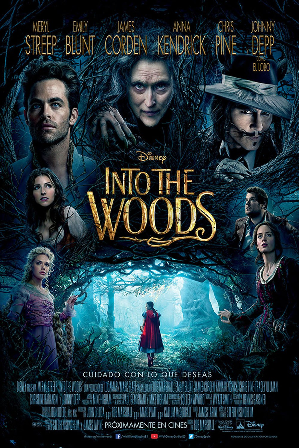 Poster de INTO THE WOODS en español