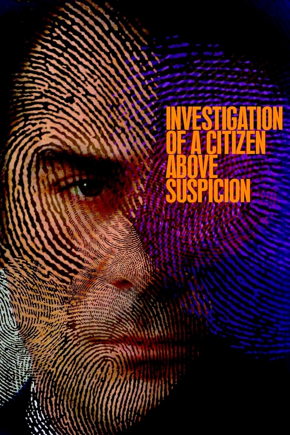 Poster de INVESTIGACIÓN SOBRE UN CIUDADANO LIBRE DE TODA SOSPECHA en inglés