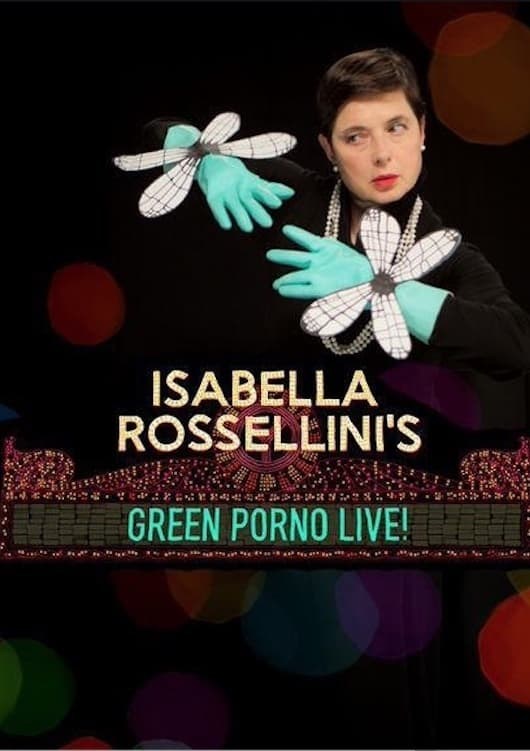 Poster de ISABELLA ROSSELLINI'S GREEN PORNO LIVE