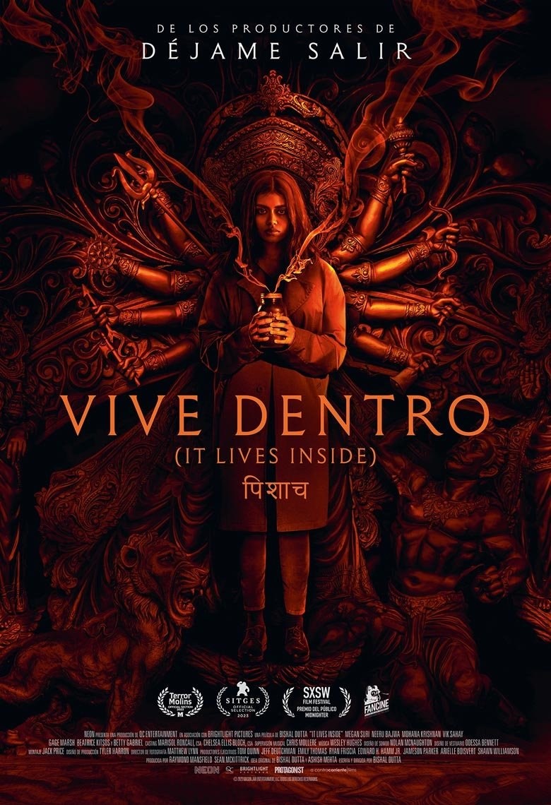 Poster de VIVE DENTRO en español