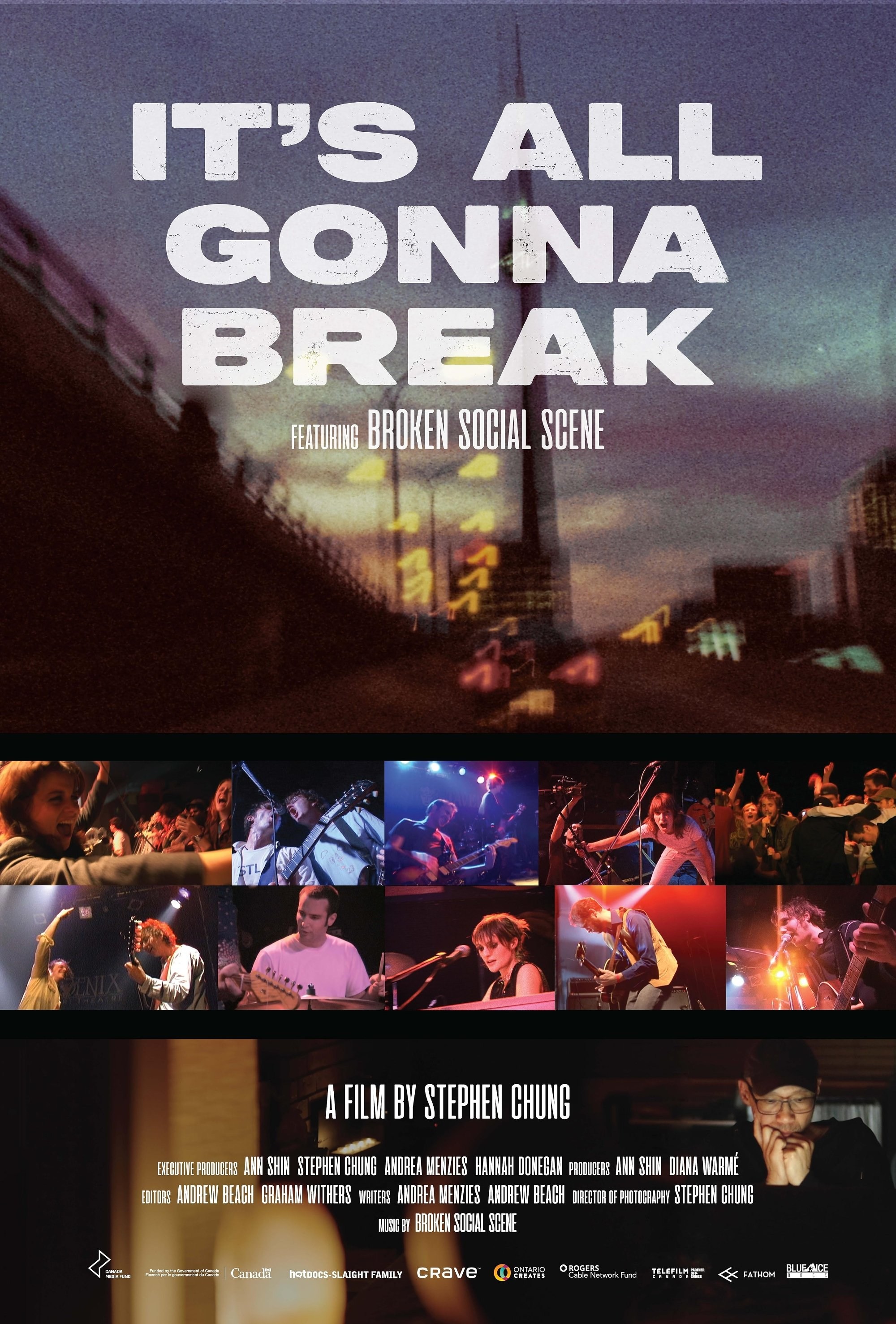 Poster de IT'S ALL GONNA BREAK en inglés