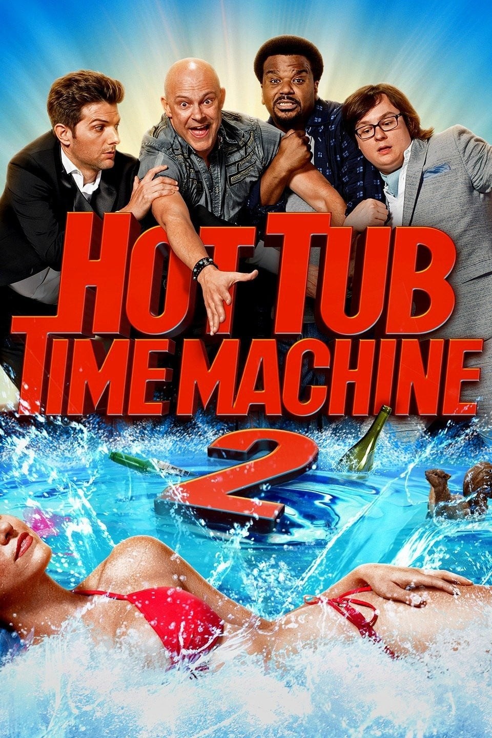 Poster de JACUZZI AL PASADO 2 en inglés