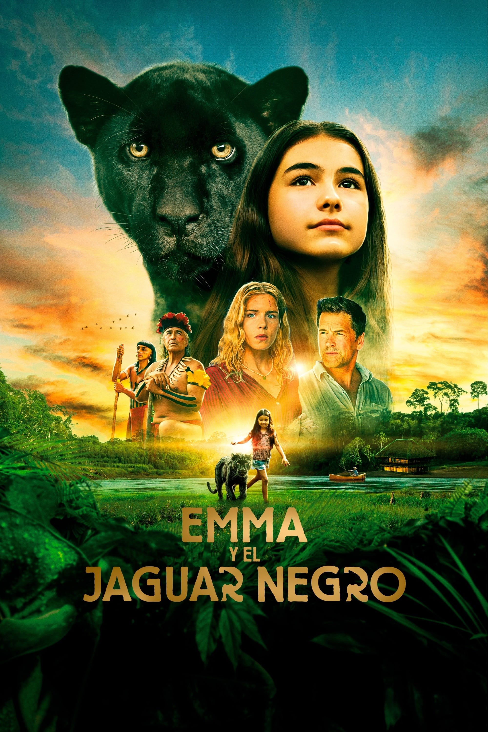 Poster de EMMA Y EL JAGUAR NEGRO en español