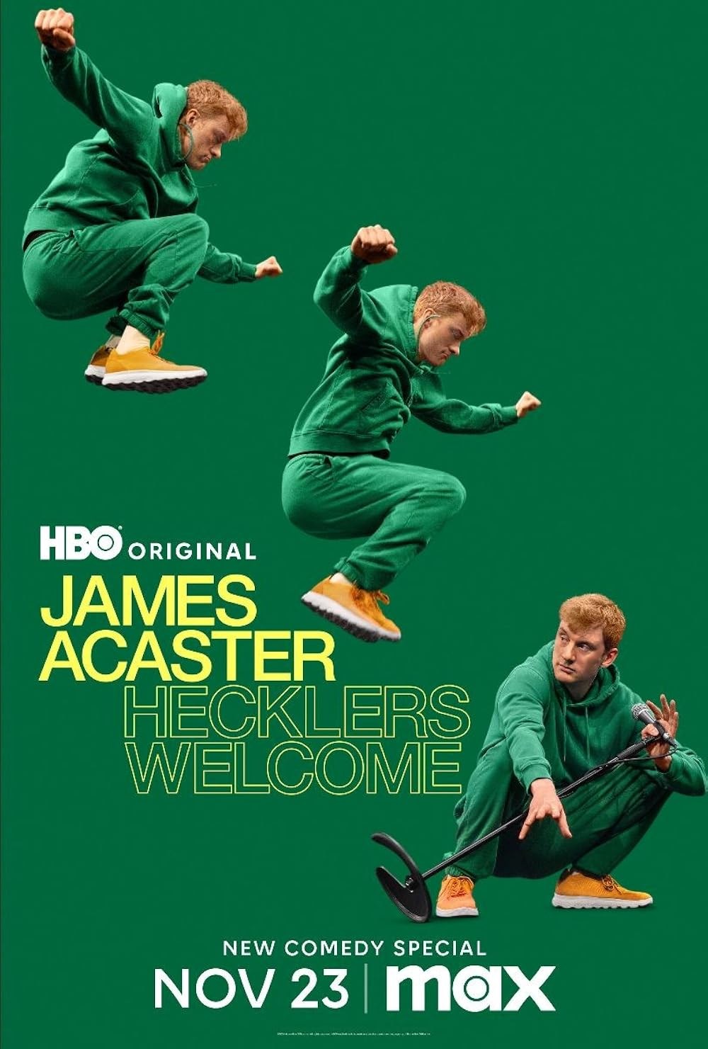 Poster de JAMES ACASTER: HECKLERS WELCOME