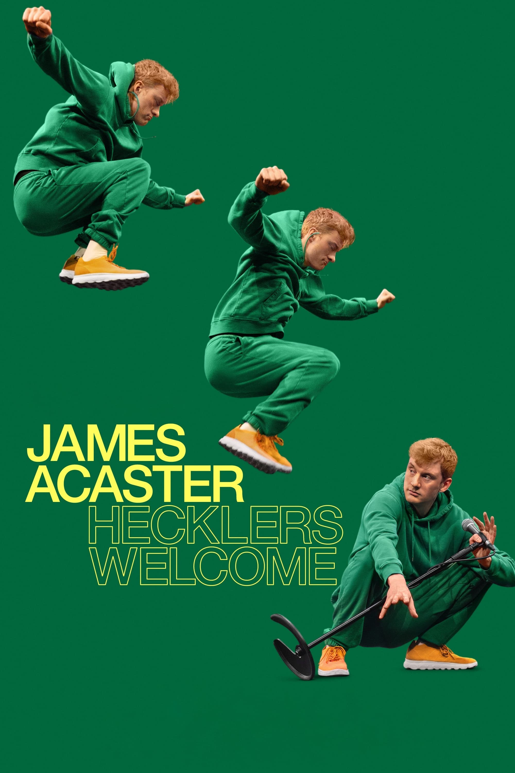 Poster de JAMES ACASTER: HECKLERS WELCOME