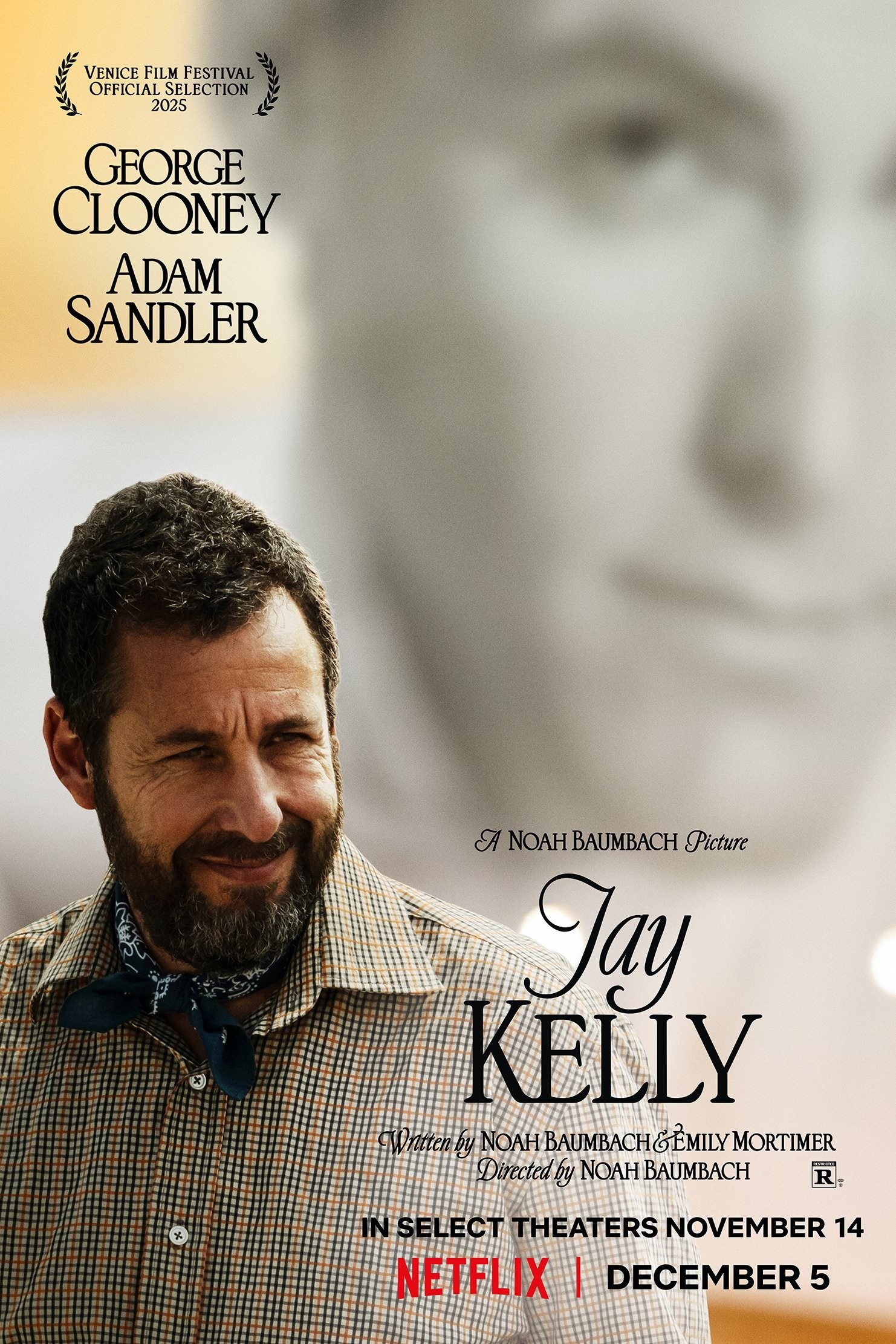 Poster de JAY KELLY en inglés