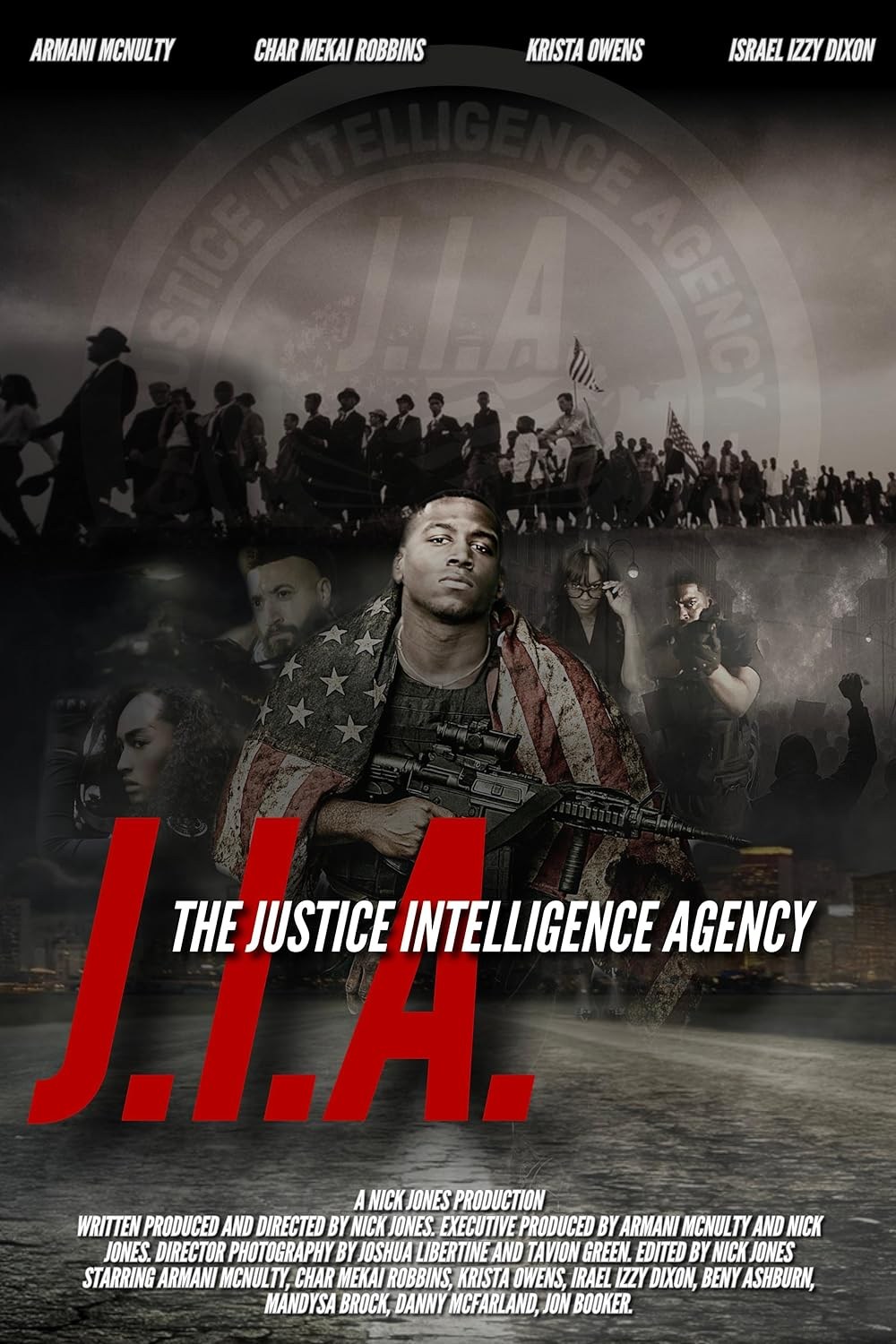 Poster de J.I.A.: THE JUSTICE INTELLIGENCE AGENCY