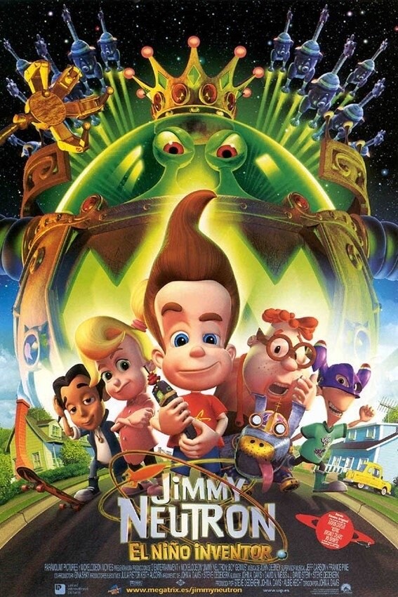 Poster de JIMMY NEUTRON: EL NIÑO INVENTOR en español