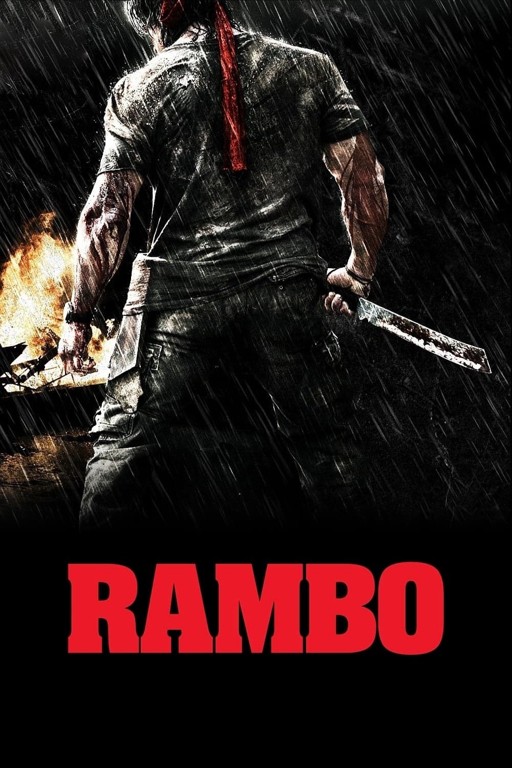 Poster de JOHN RAMBO en inglés
