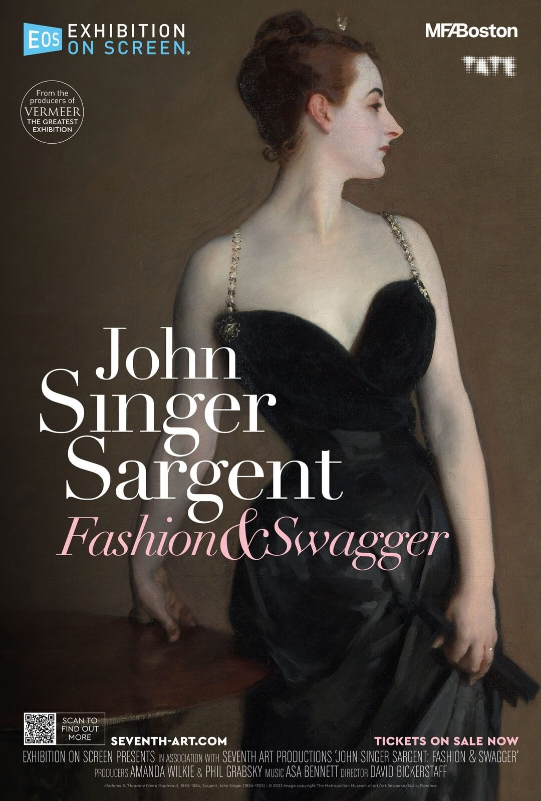 Poster de JOHN SINGER SARGENT: ACTITUD Y ESTILO en inglés