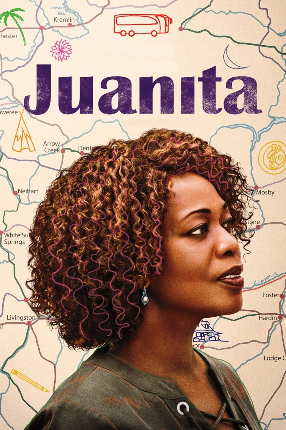 Poster de JUANITA en inglés