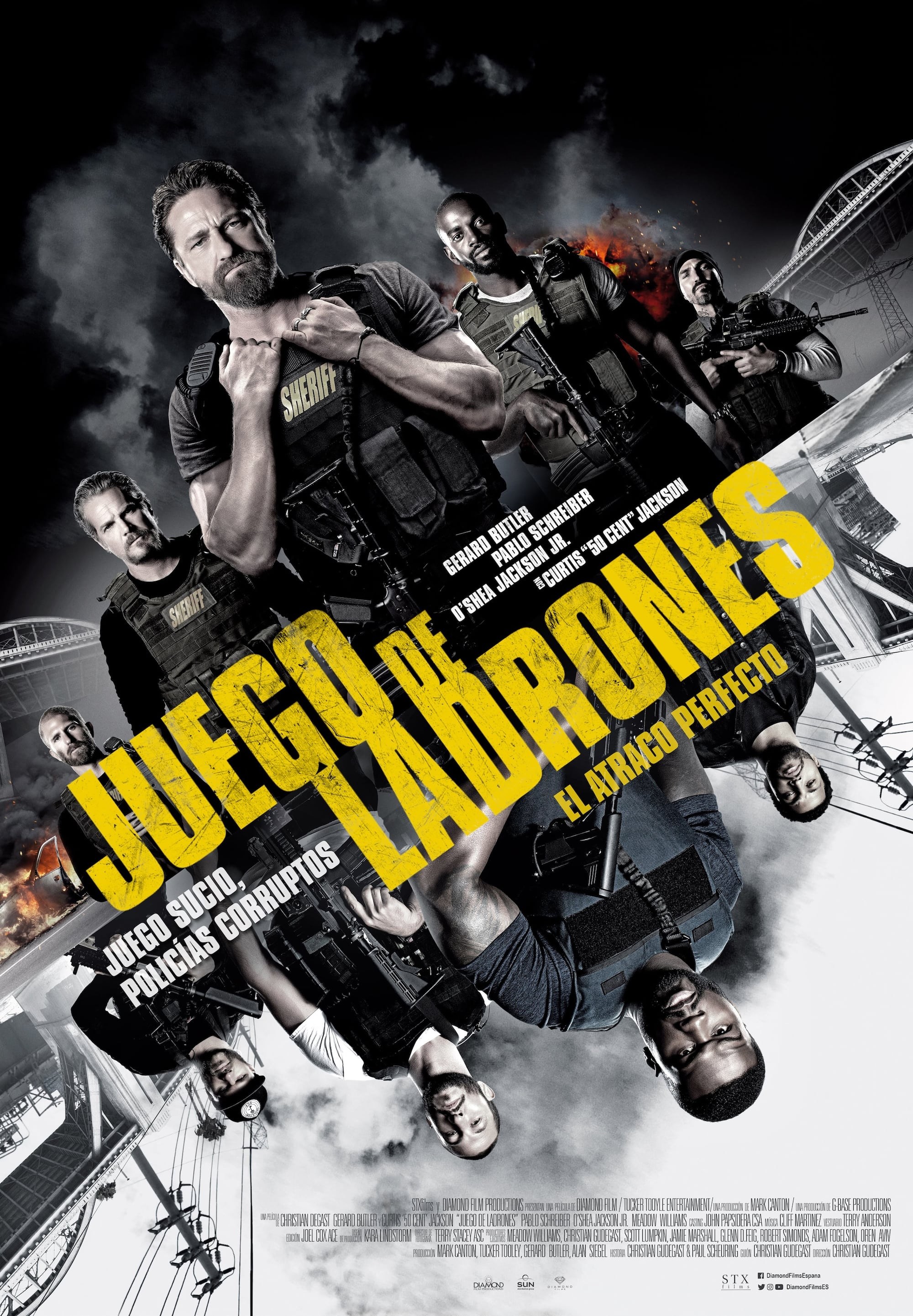 Poster de JUEGO DE LADRONES. EL ATRACO PERFECTO en español