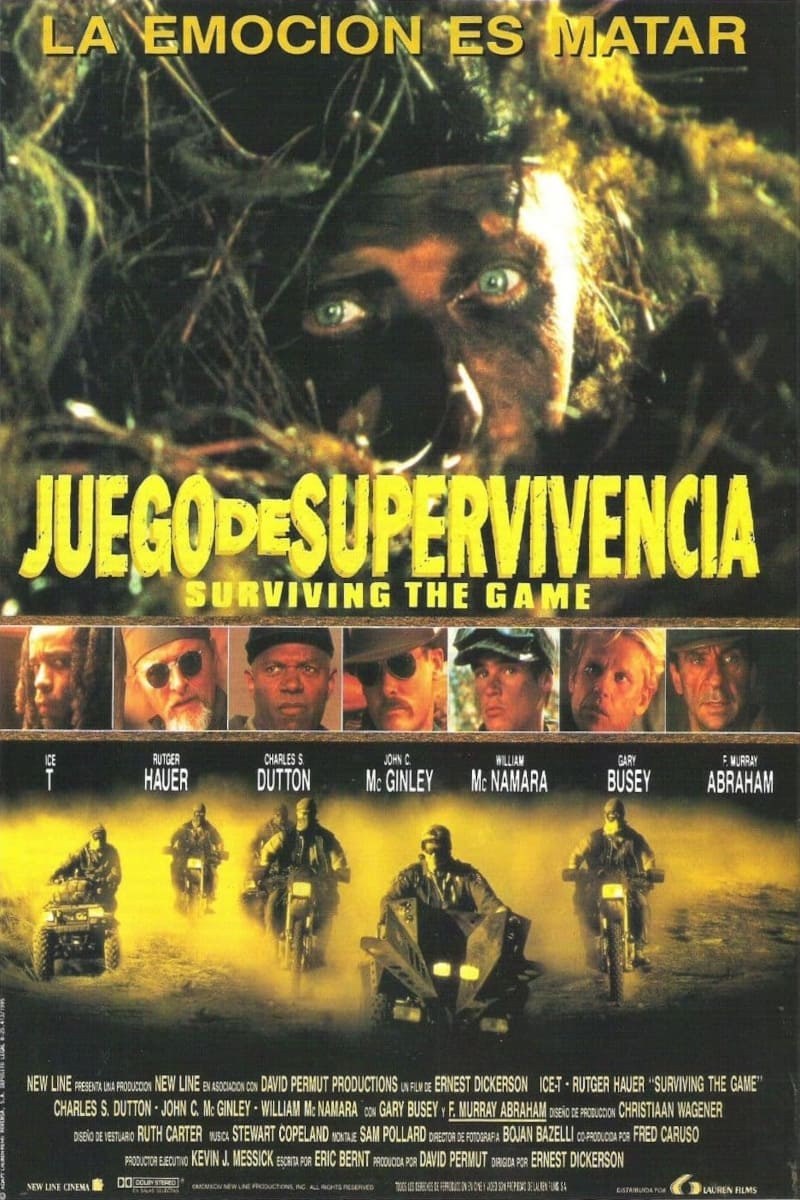 Poster de JUEGO DE SUPERVIVENCIA en español