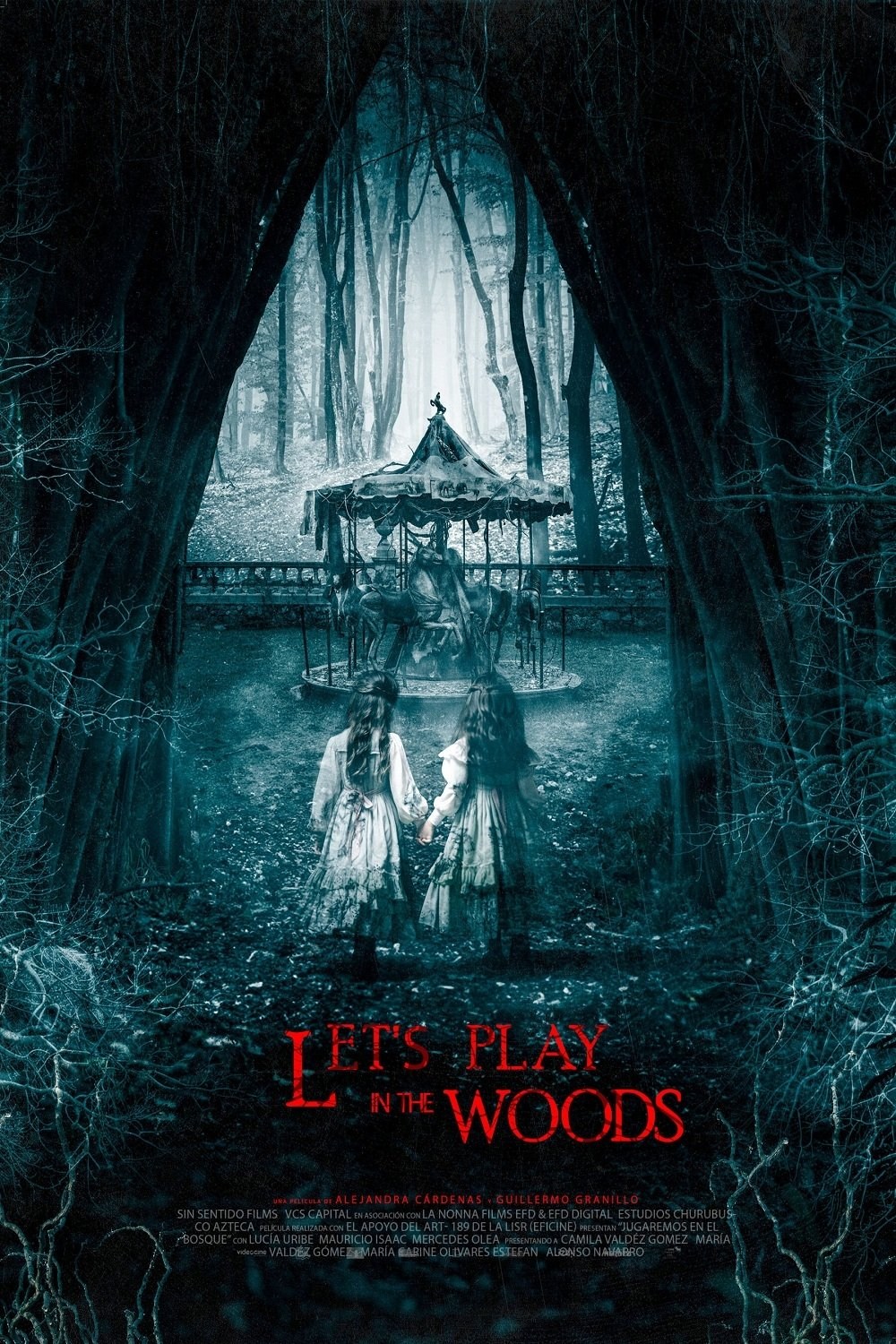 Poster de JUGAREMOS EN EL BOSQUE en inglés