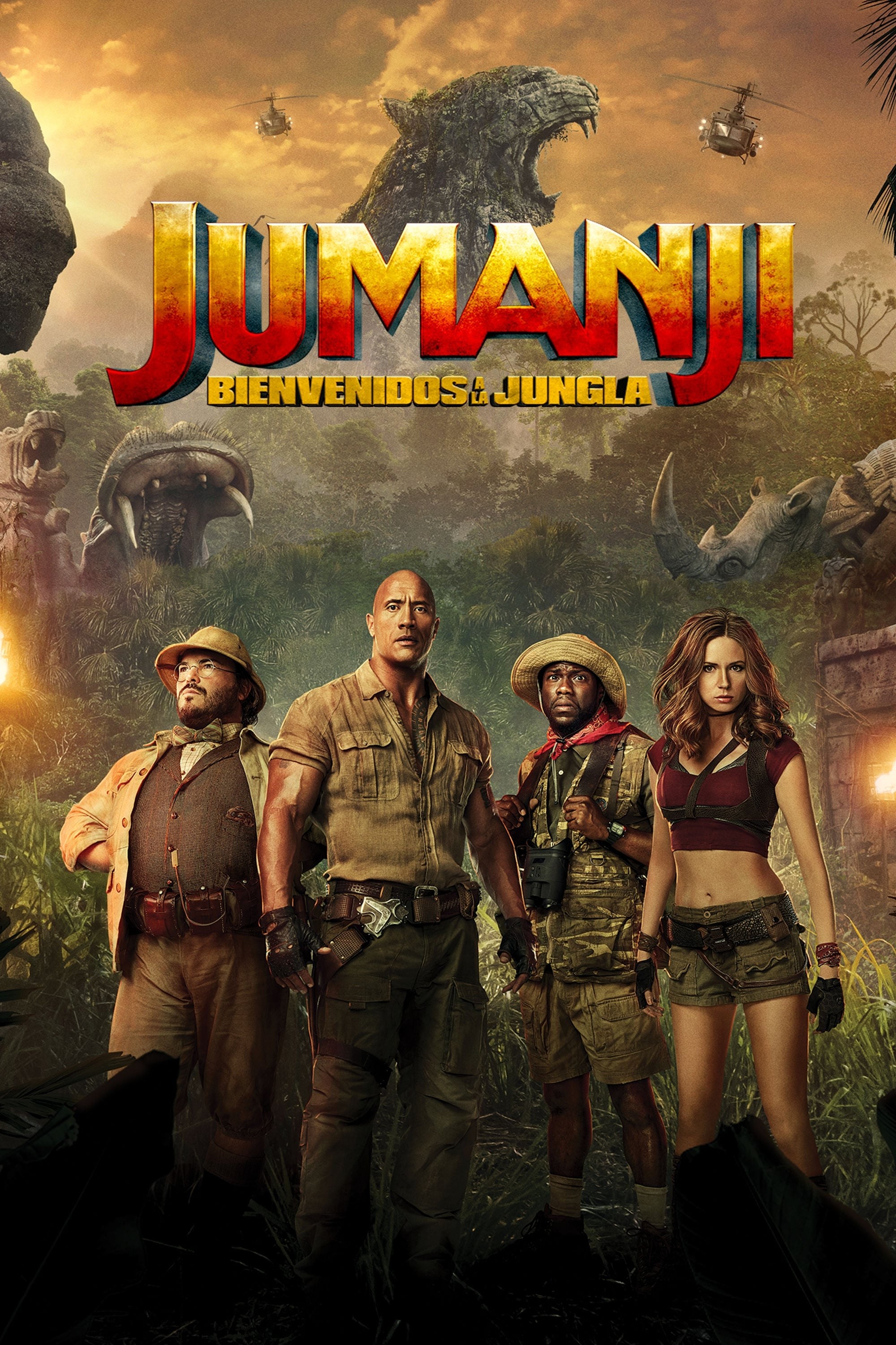 Poster de JUMANJI: BIENVENIDOS A LA JUNGLA en español