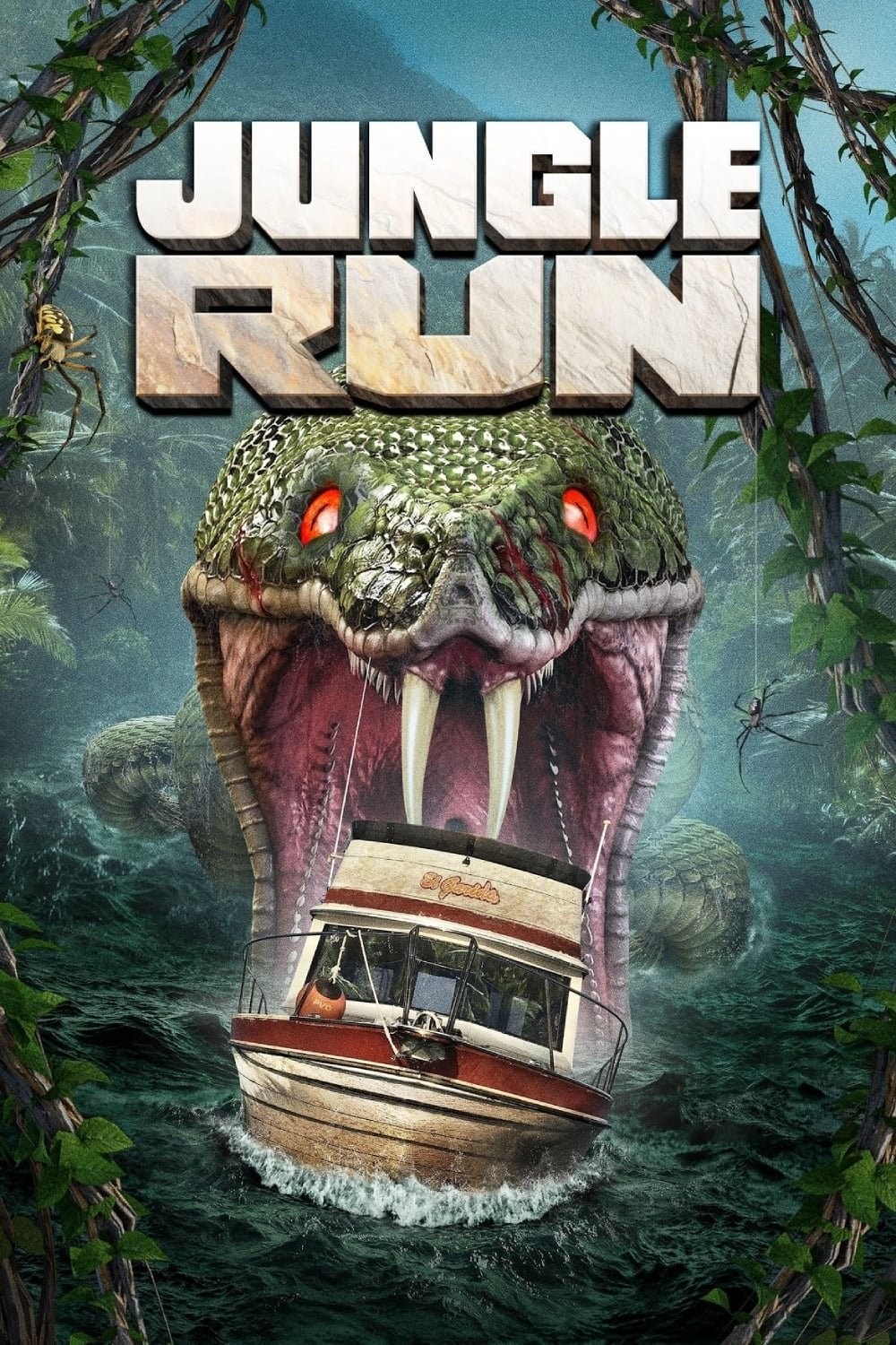 Poster de JUNGLE RUN en inglés
