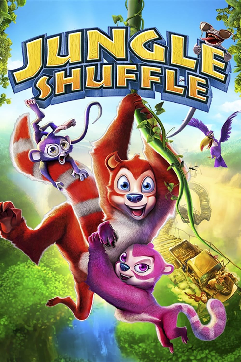 Poster de JUNGLE SHUFFLE en inglés