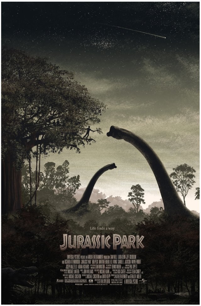 Poster de JURASSIC PARK (PARQUE JURÁSICO)