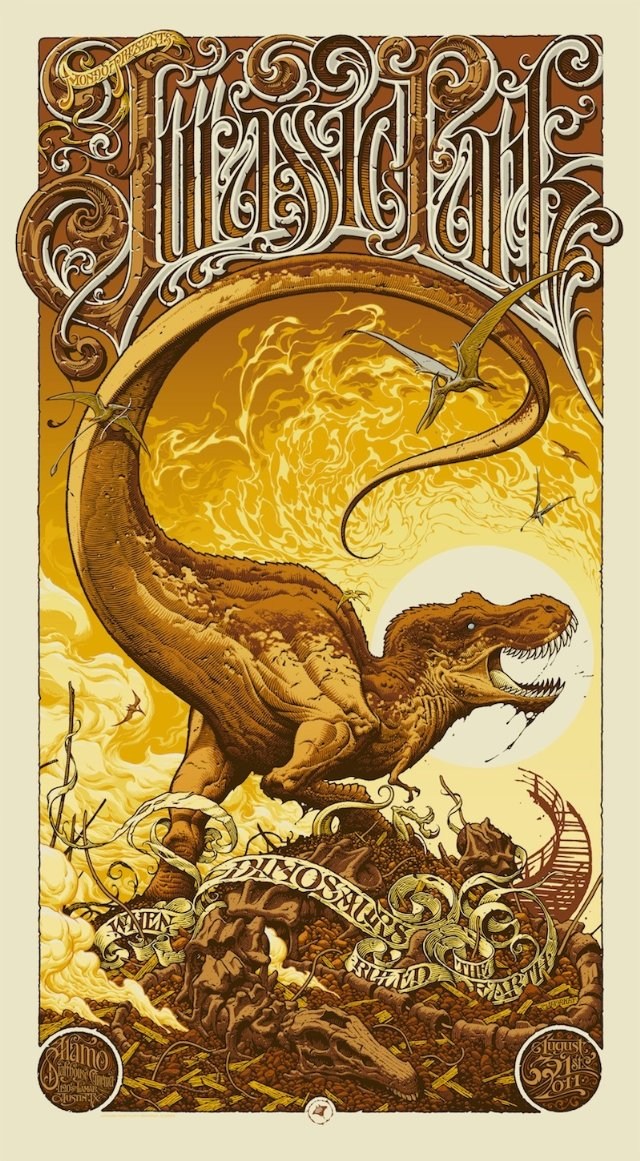 Poster de JURASSIC PARK (PARQUE JURÁSICO)