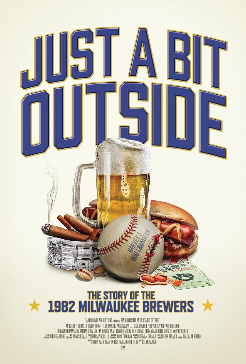 Poster de JUST A BIT OUTSIDE: THE STORY OF THE 1982 MILWAUKEE BREWERS