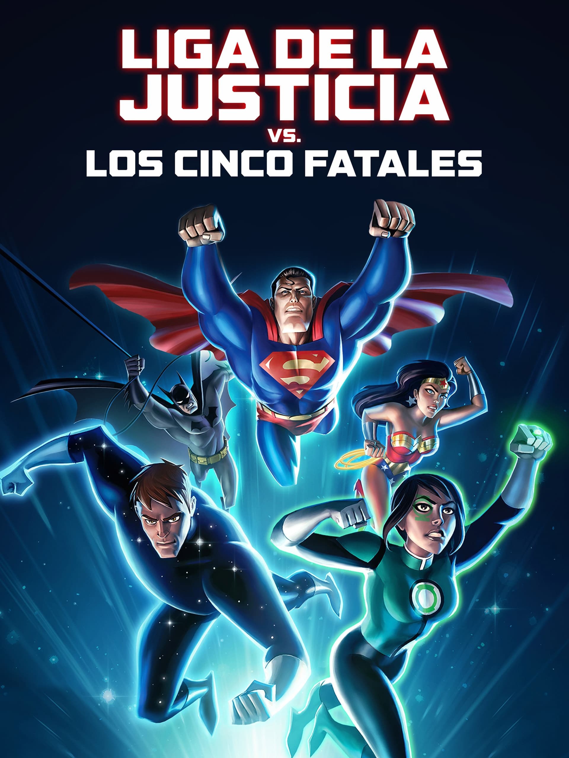 Poster de JUSTICE LEAGUE VS. THE FATAL FIVE en español