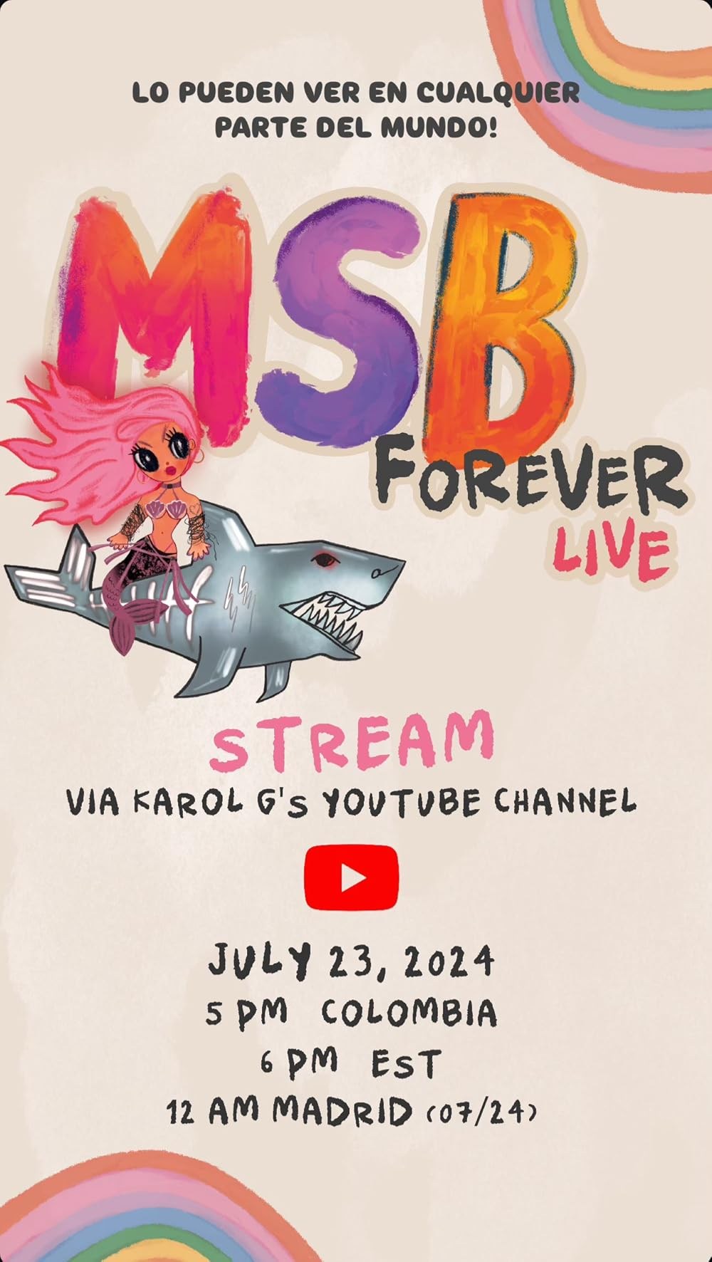 Poster de KAROL G: MAÑANA SERÁ BONITO FOREVER